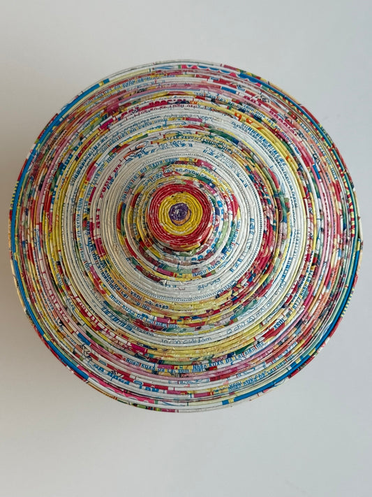 Handmade Trinket Bowl with Lid