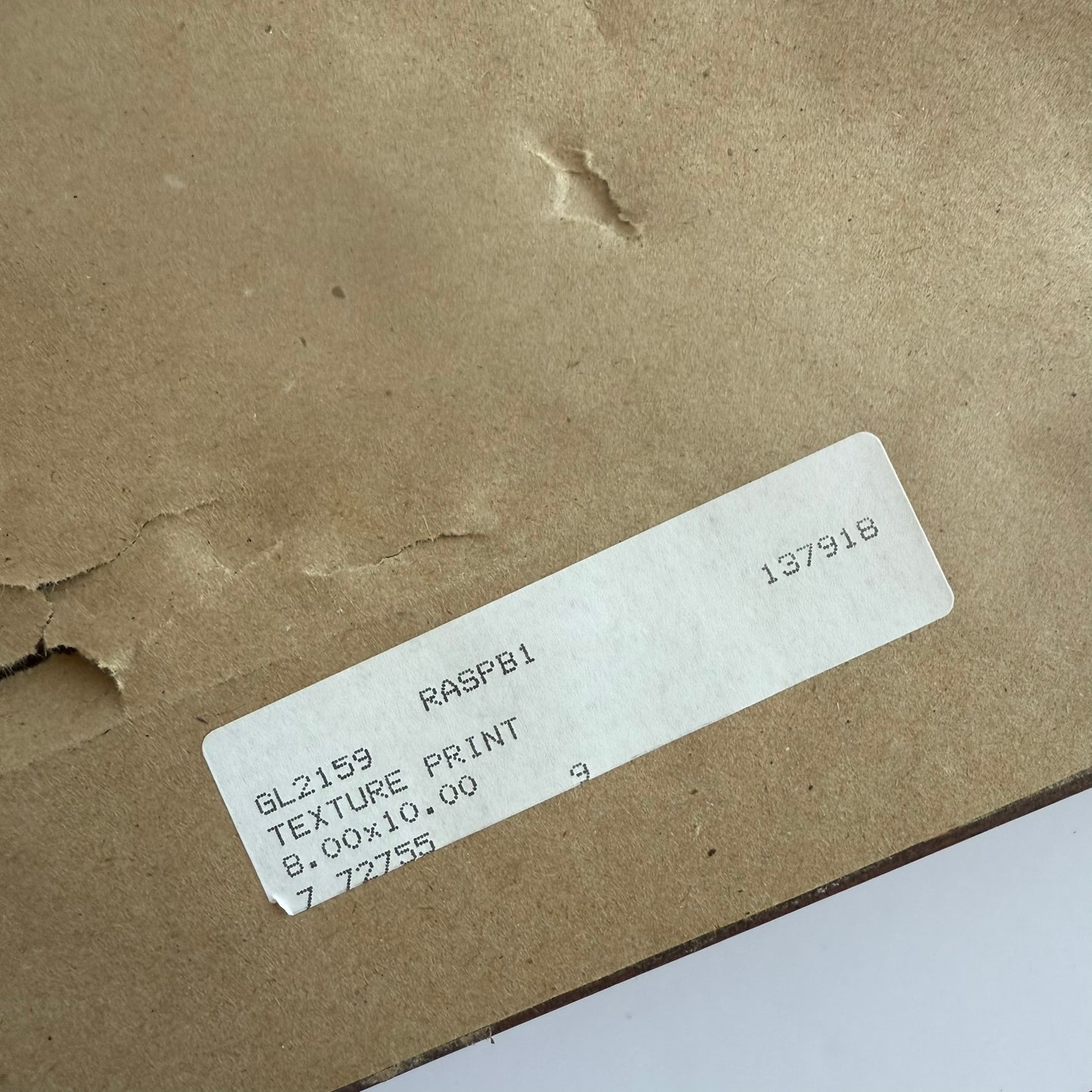 Texture Print Framed Wall Art