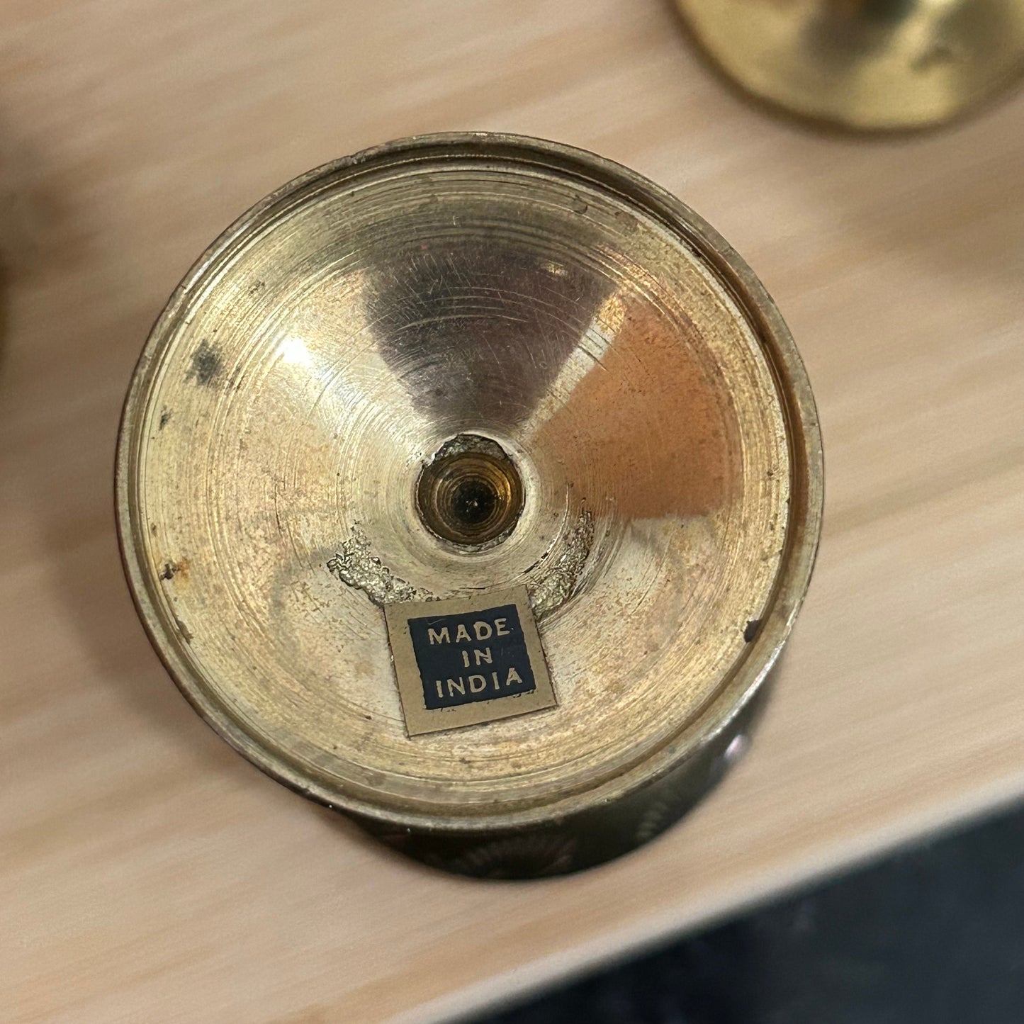 Brass Shot Glasses Vintage Barware Drinkware Brass Collection