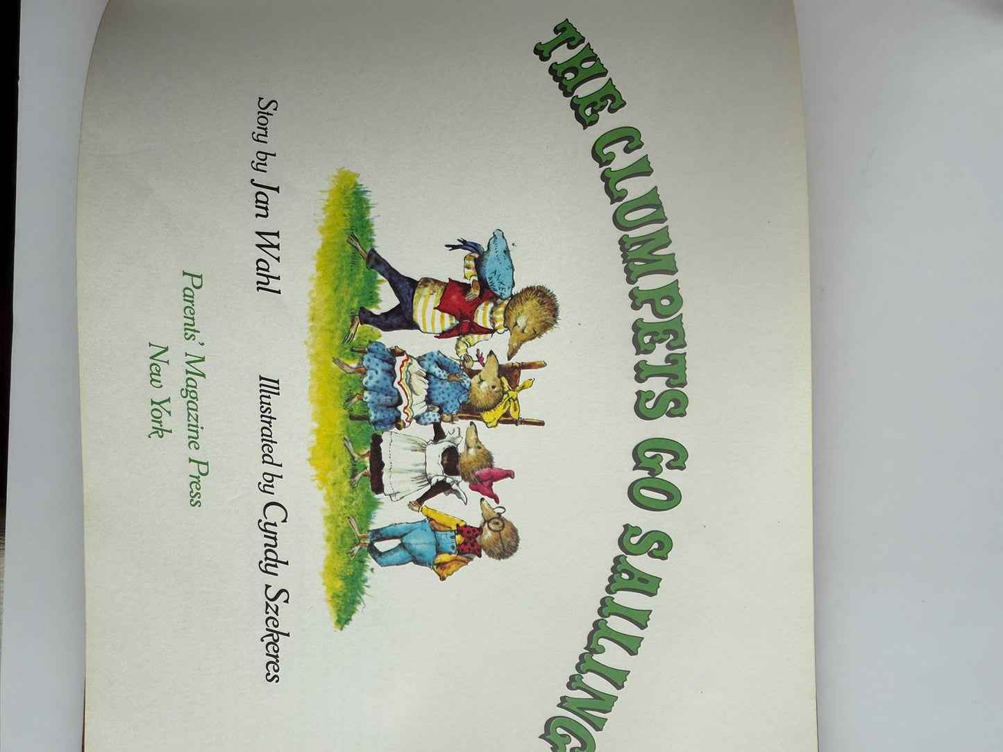 Vintage Book The Clumpets Go Sailing 1975