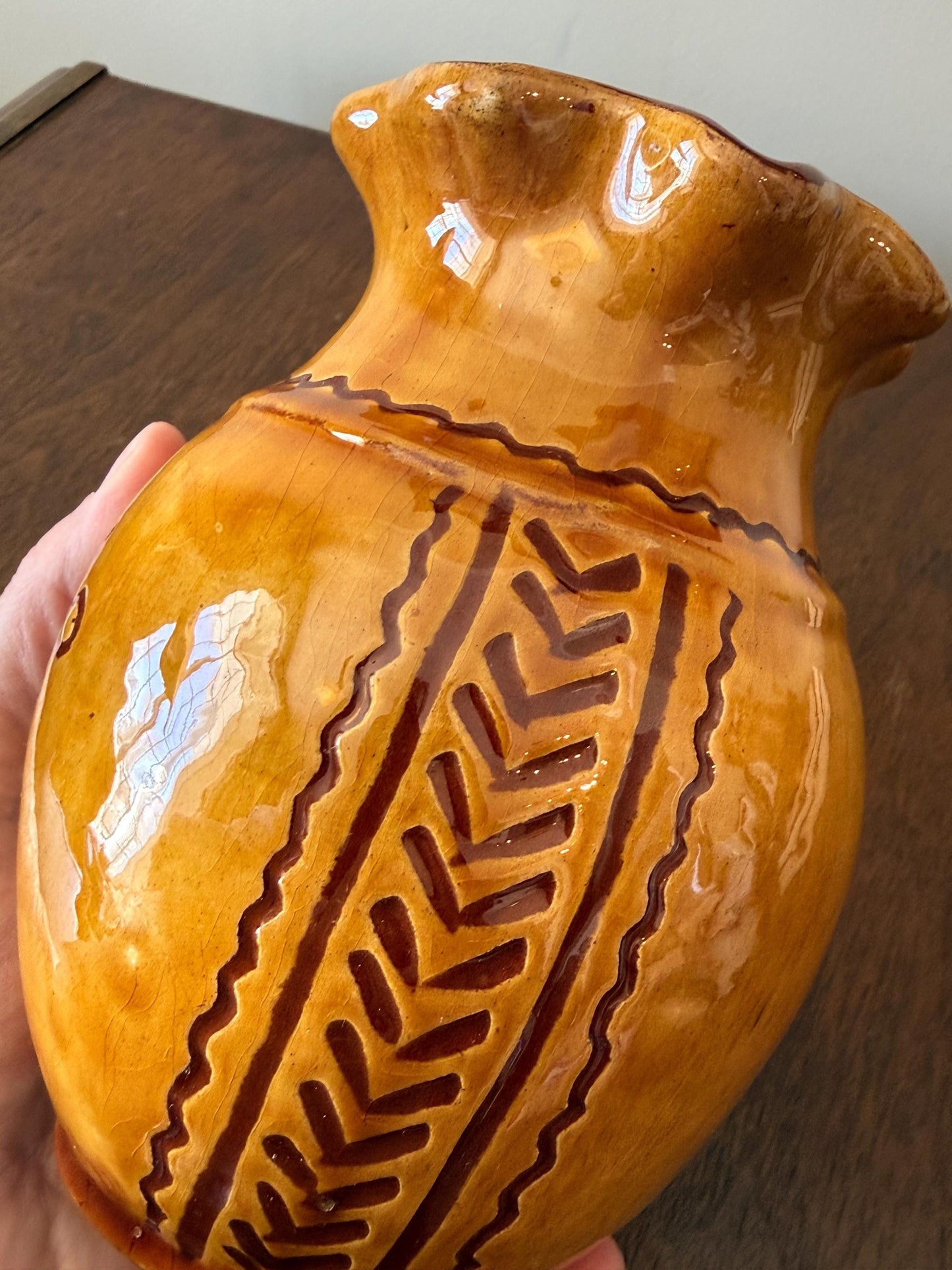 Vintage Canadian Studio Pottery Vase