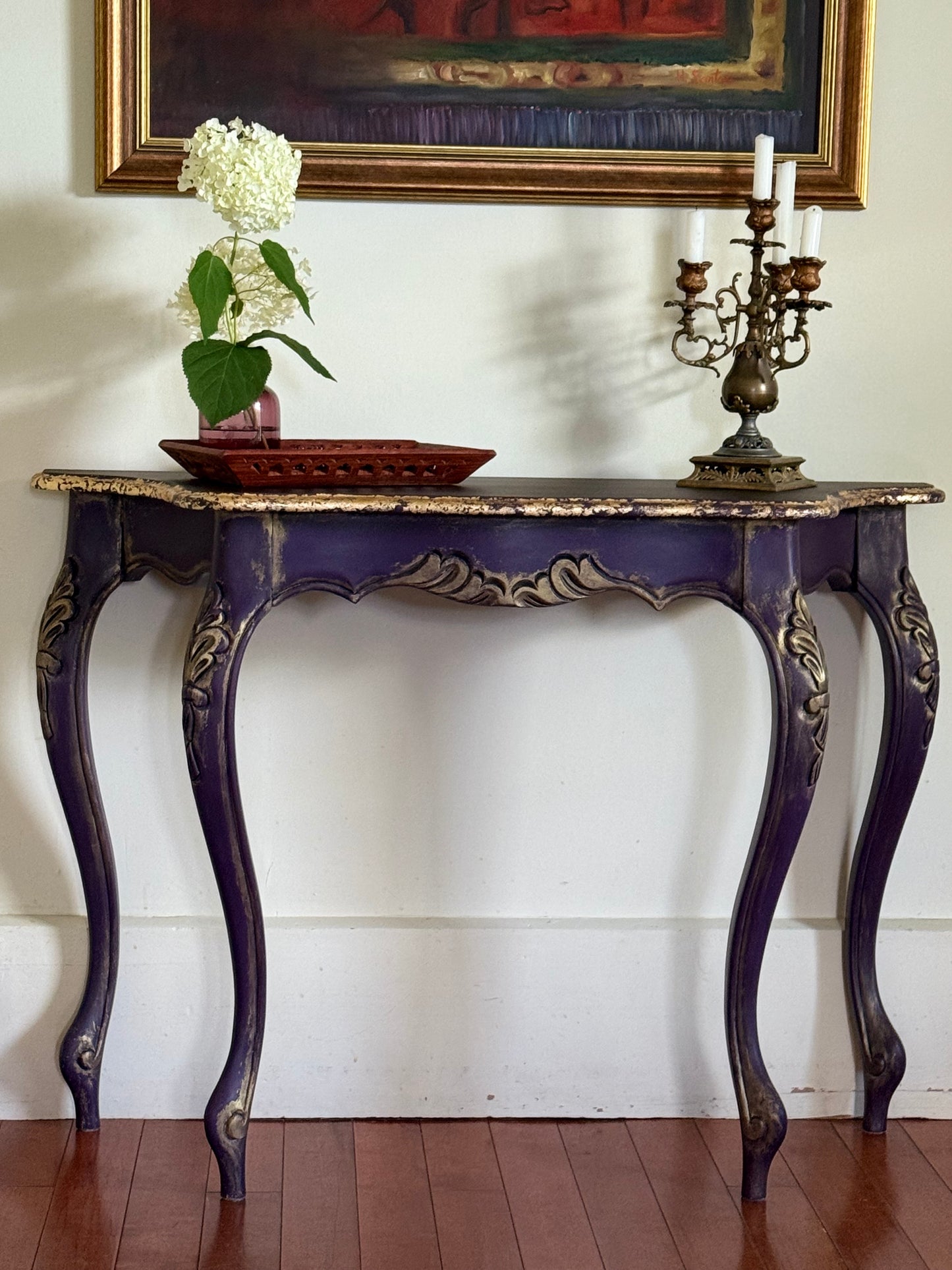 French Style Wall Table