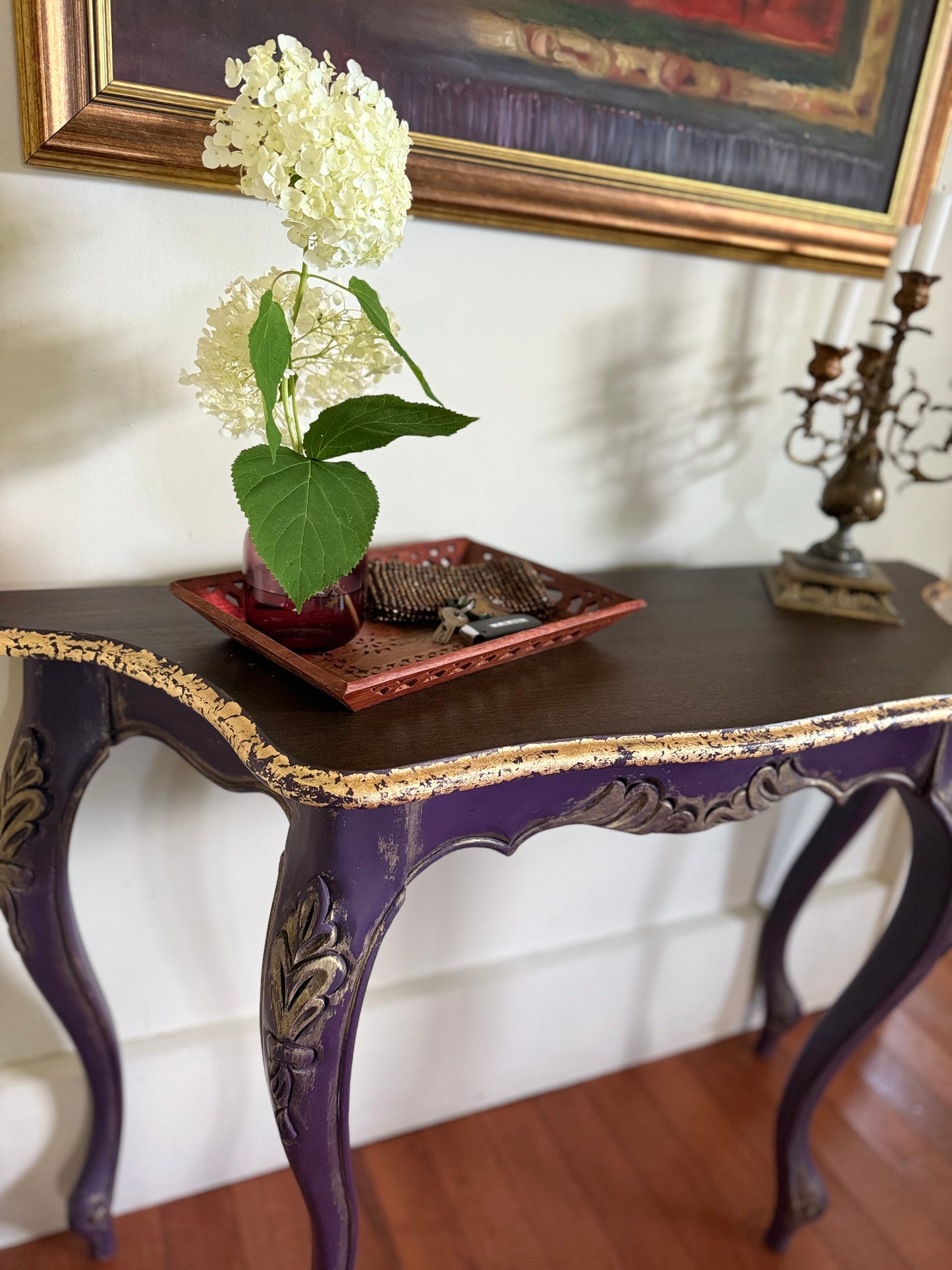 French Style Wall Table