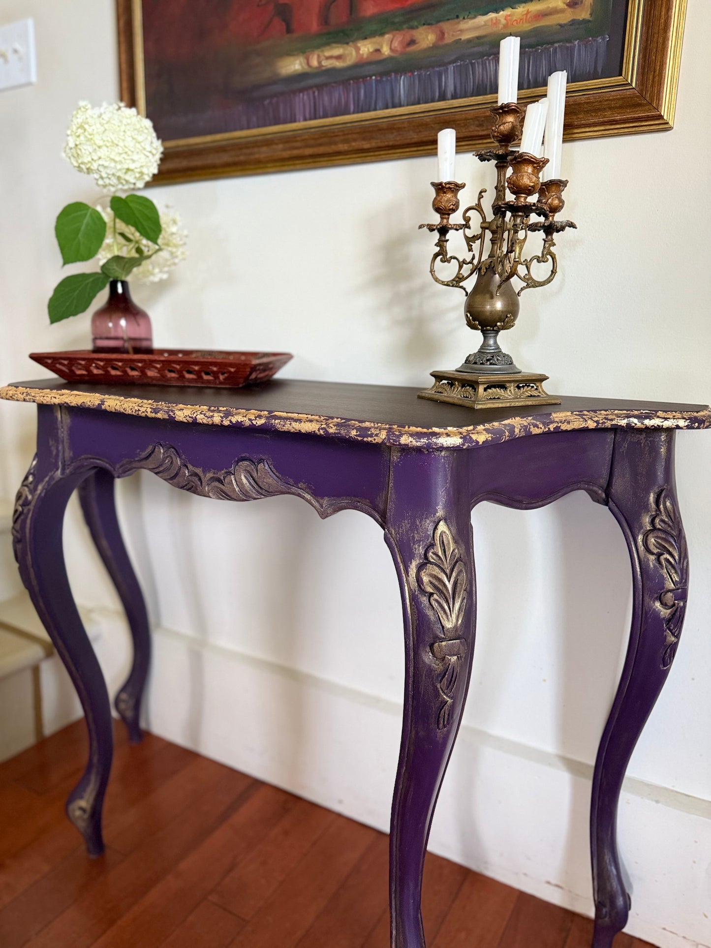 French Style Wall Table