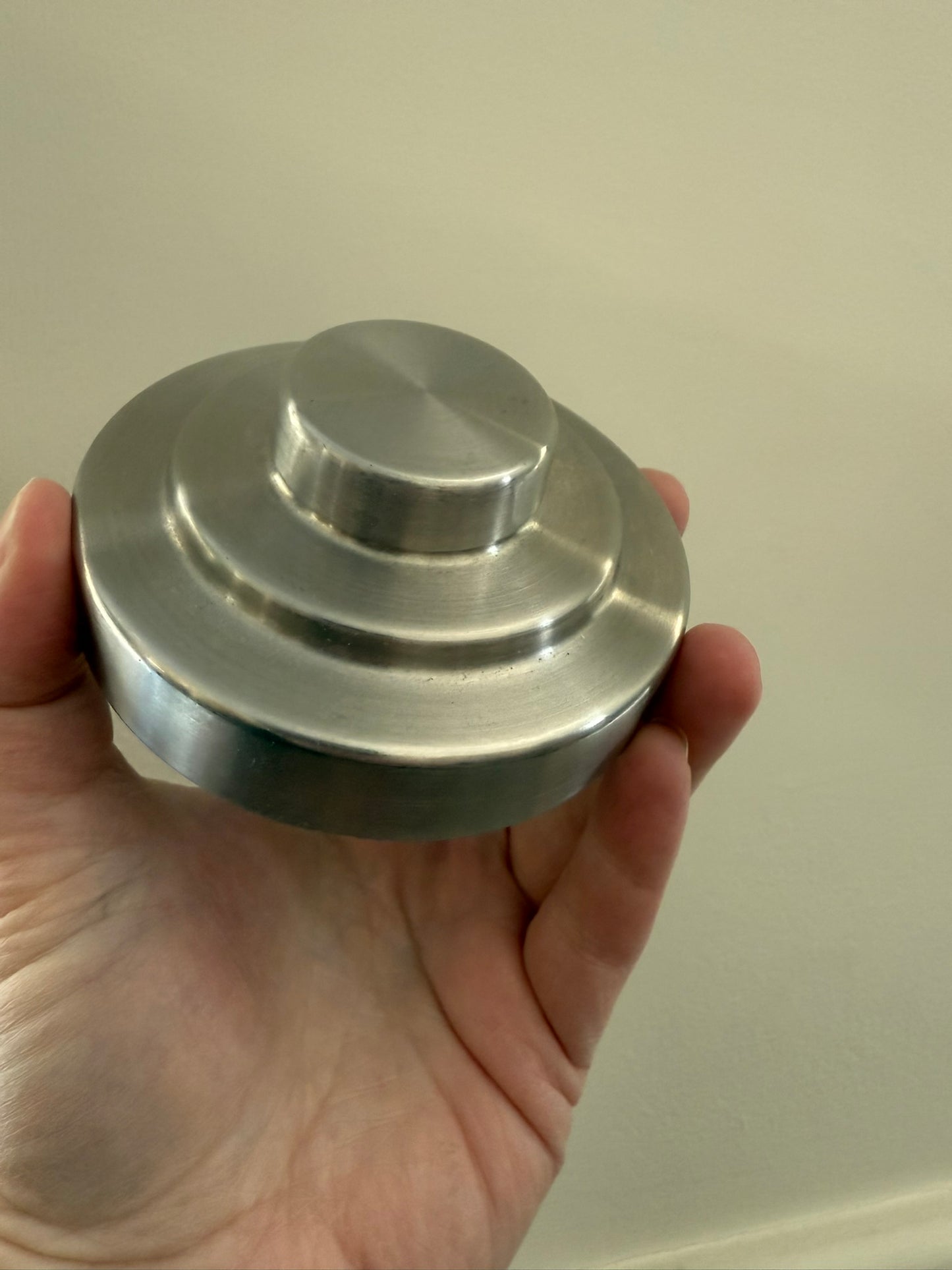 Vintage Stainless Steel Film Tank