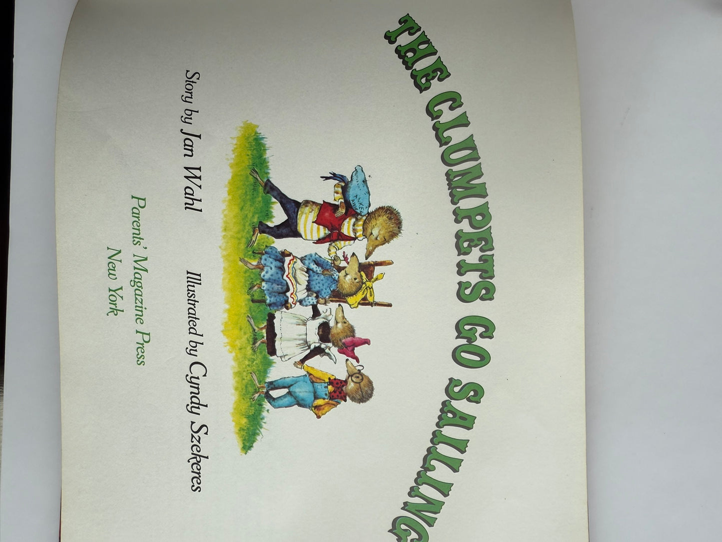 Book "The Clumpets Go Sailing"