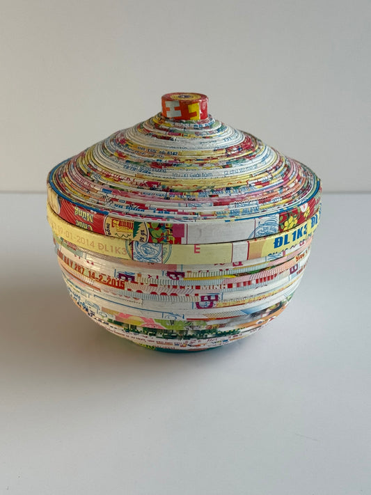 Handmade Trinket Bowl with Lid