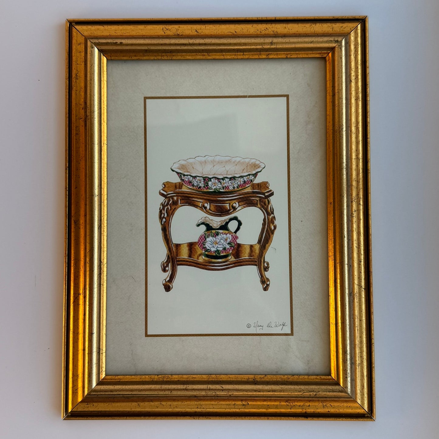 Pair of Bathroom Frames