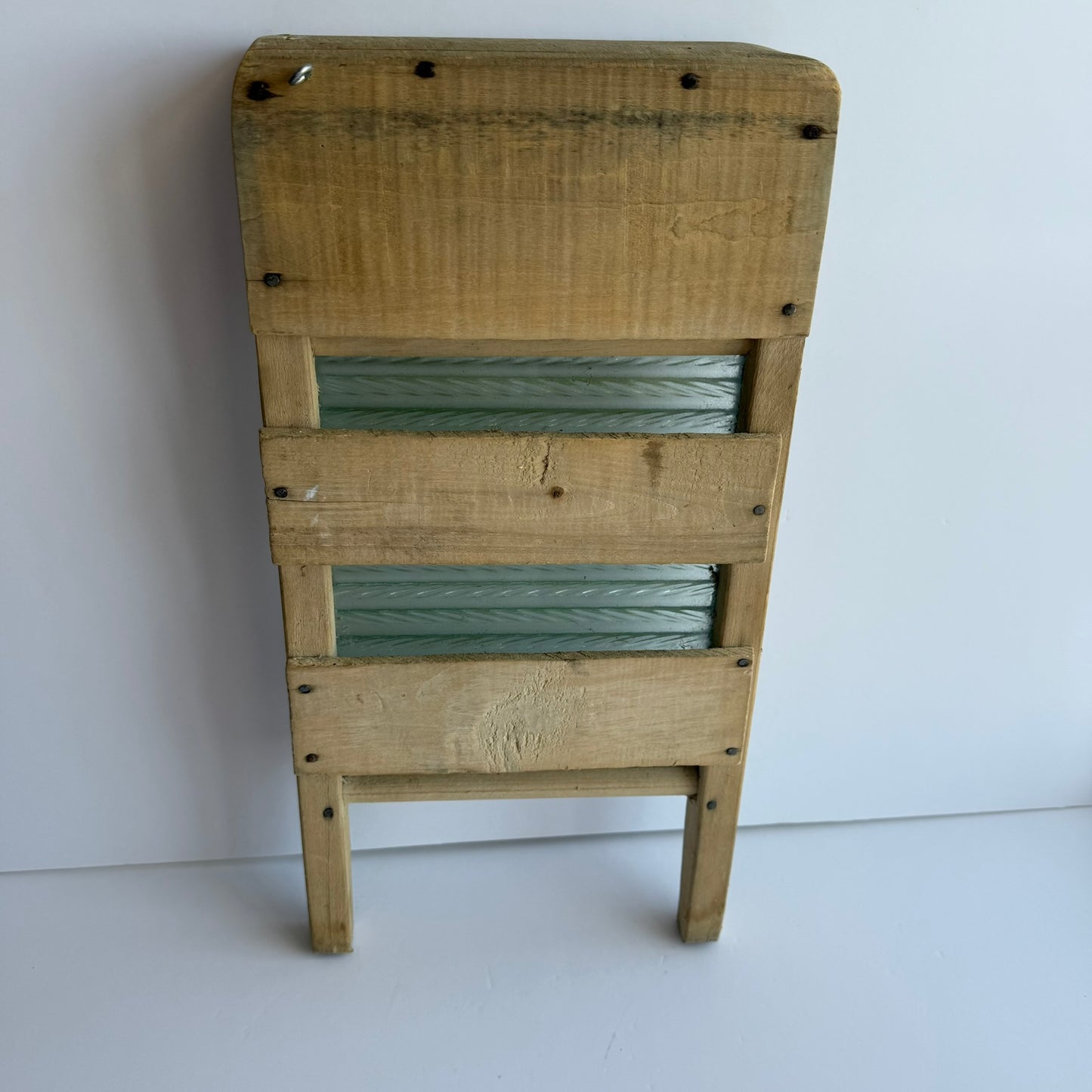 Rustic Washboard with glass