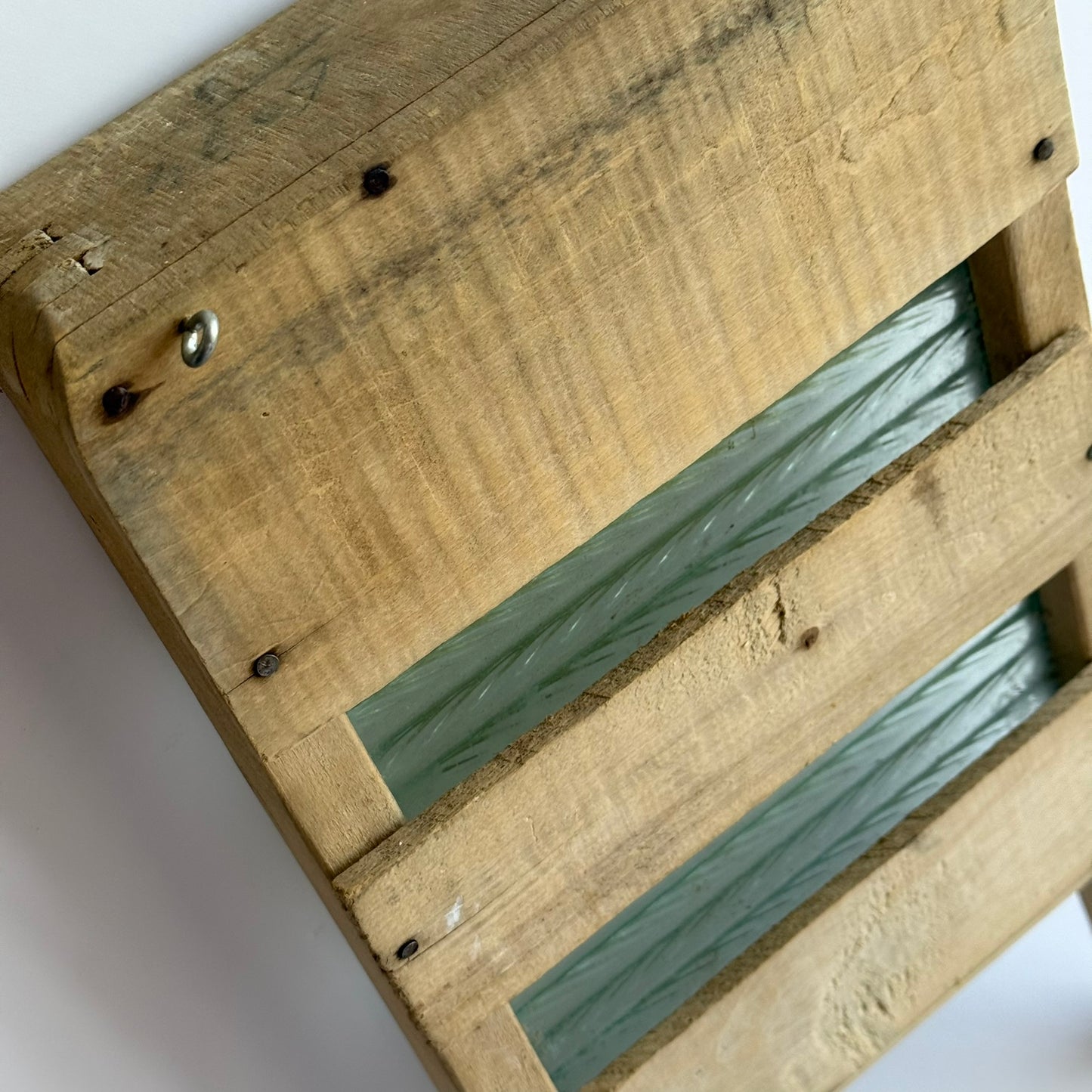 Rustic Washboard with glass