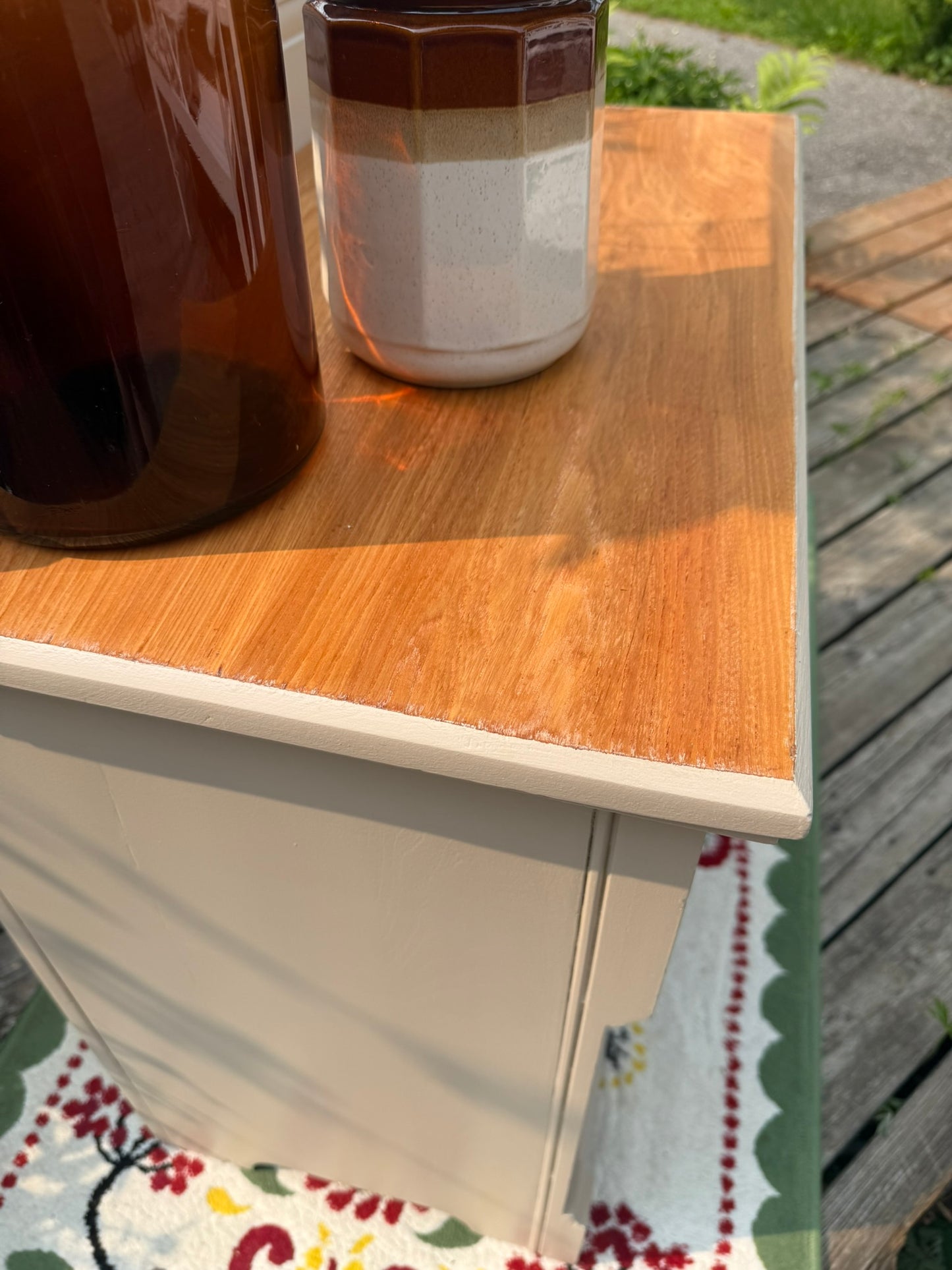 Vintage Solid Wood Washstand