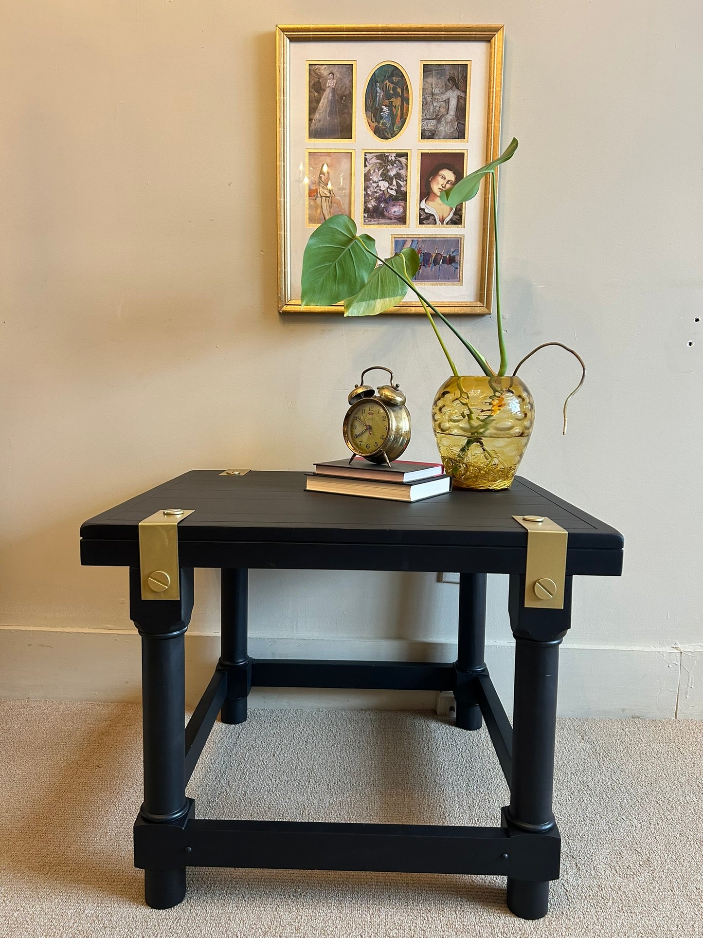 Black & Gold Coffee Table
