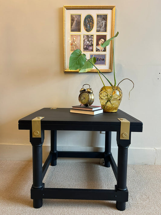 Black & Gold Coffee Table