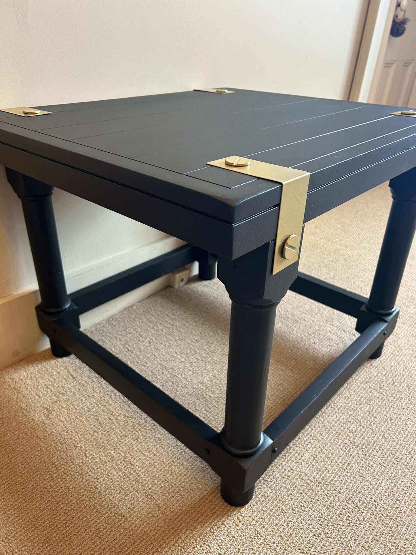 Black & Gold Coffee Table