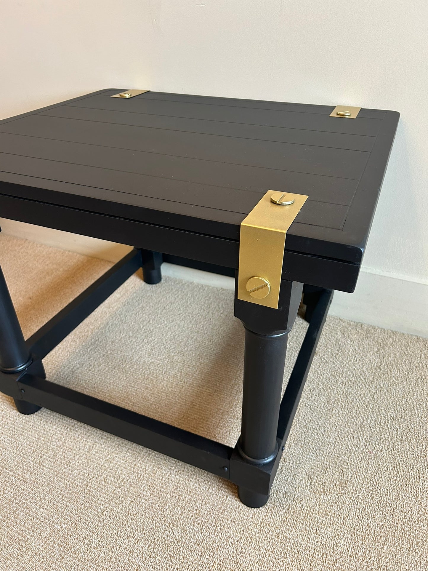 Black & Gold Coffee Table