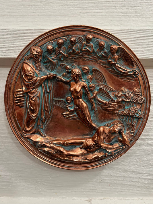Decorative Wall Plate "La Porta del Paradiso" Made in Italy