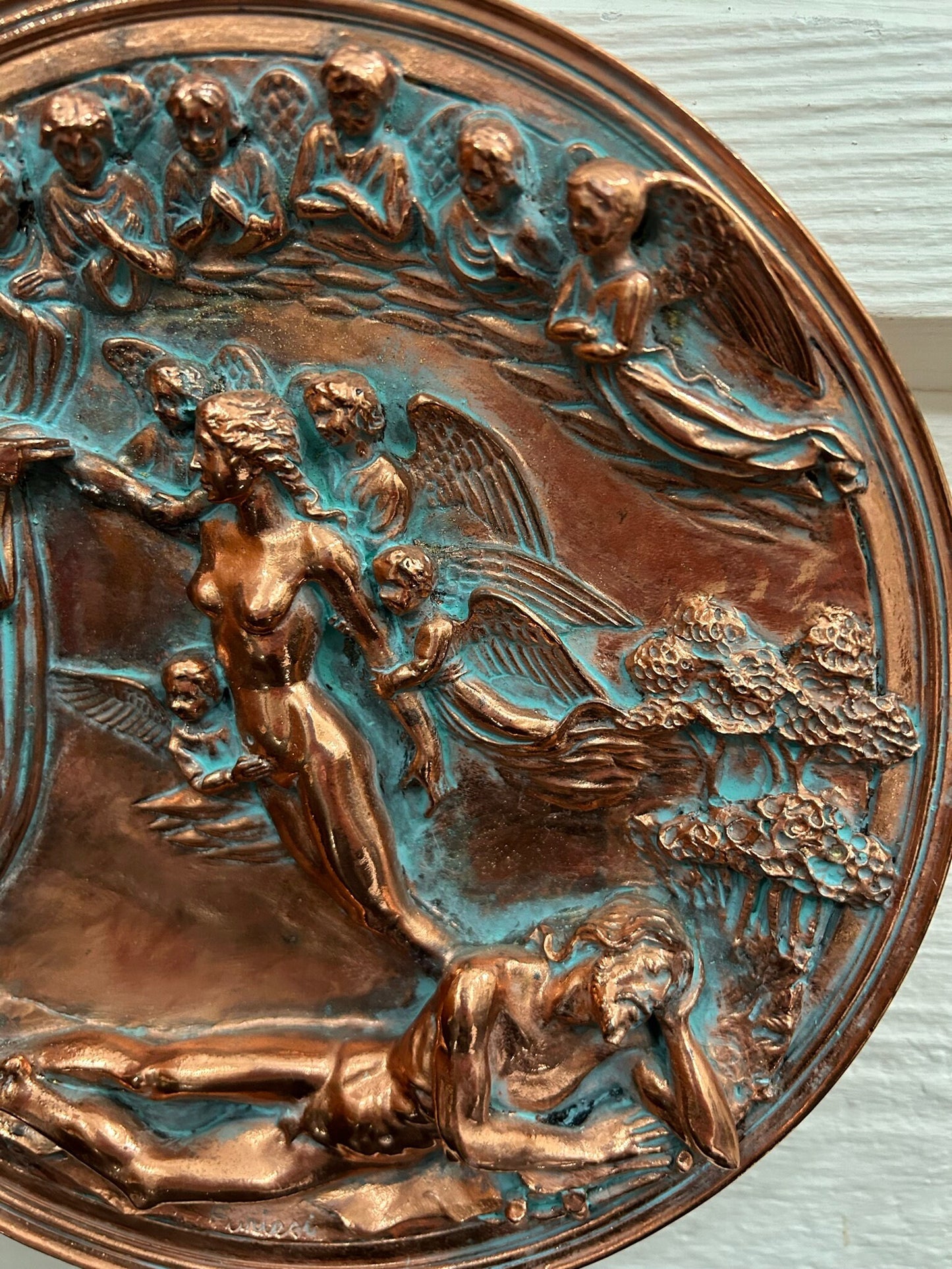 Decorative Wall Plate "La Porta del Paradiso" Made in Italy