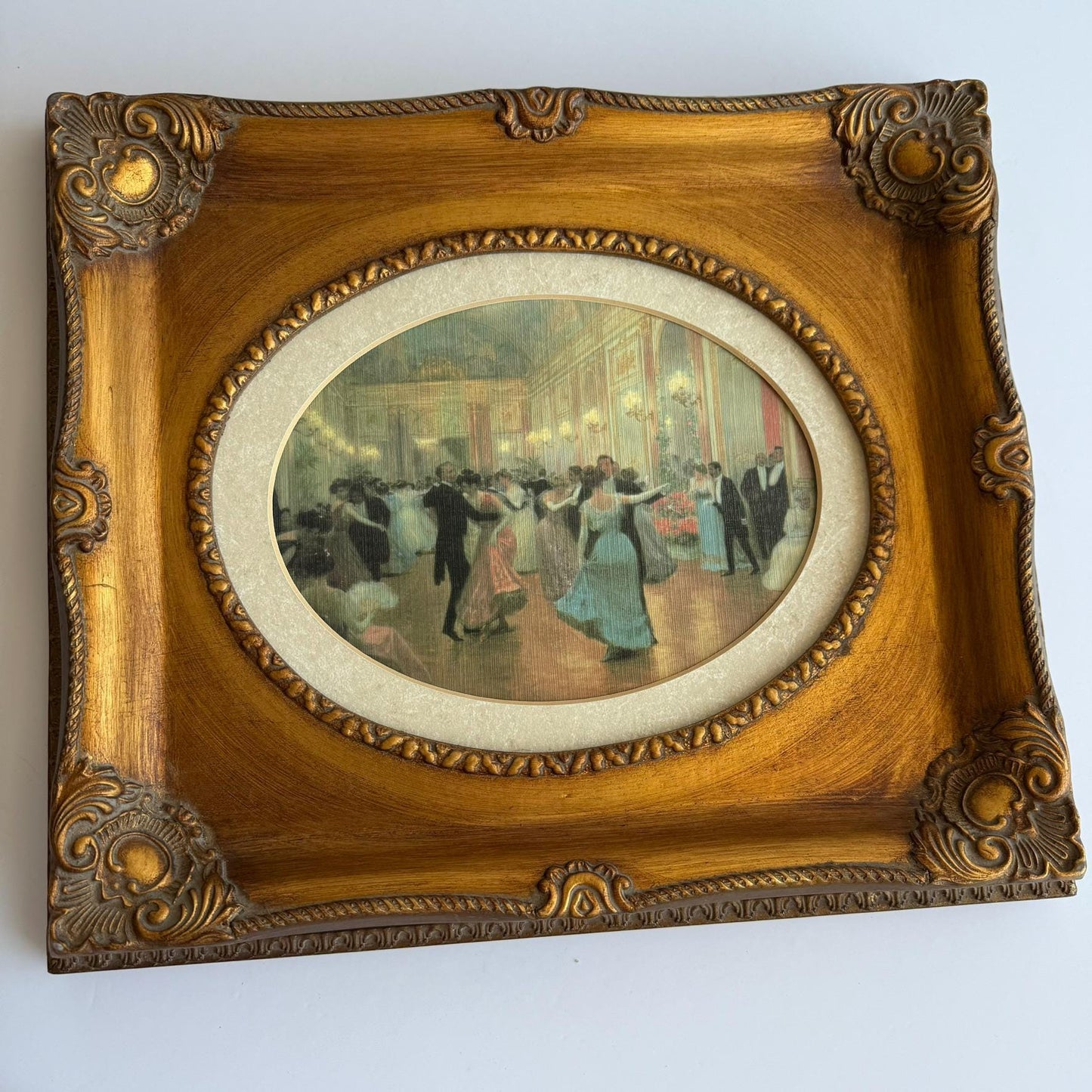 Texture Print Framed Wall Art Vintage Frame Gallery Wall