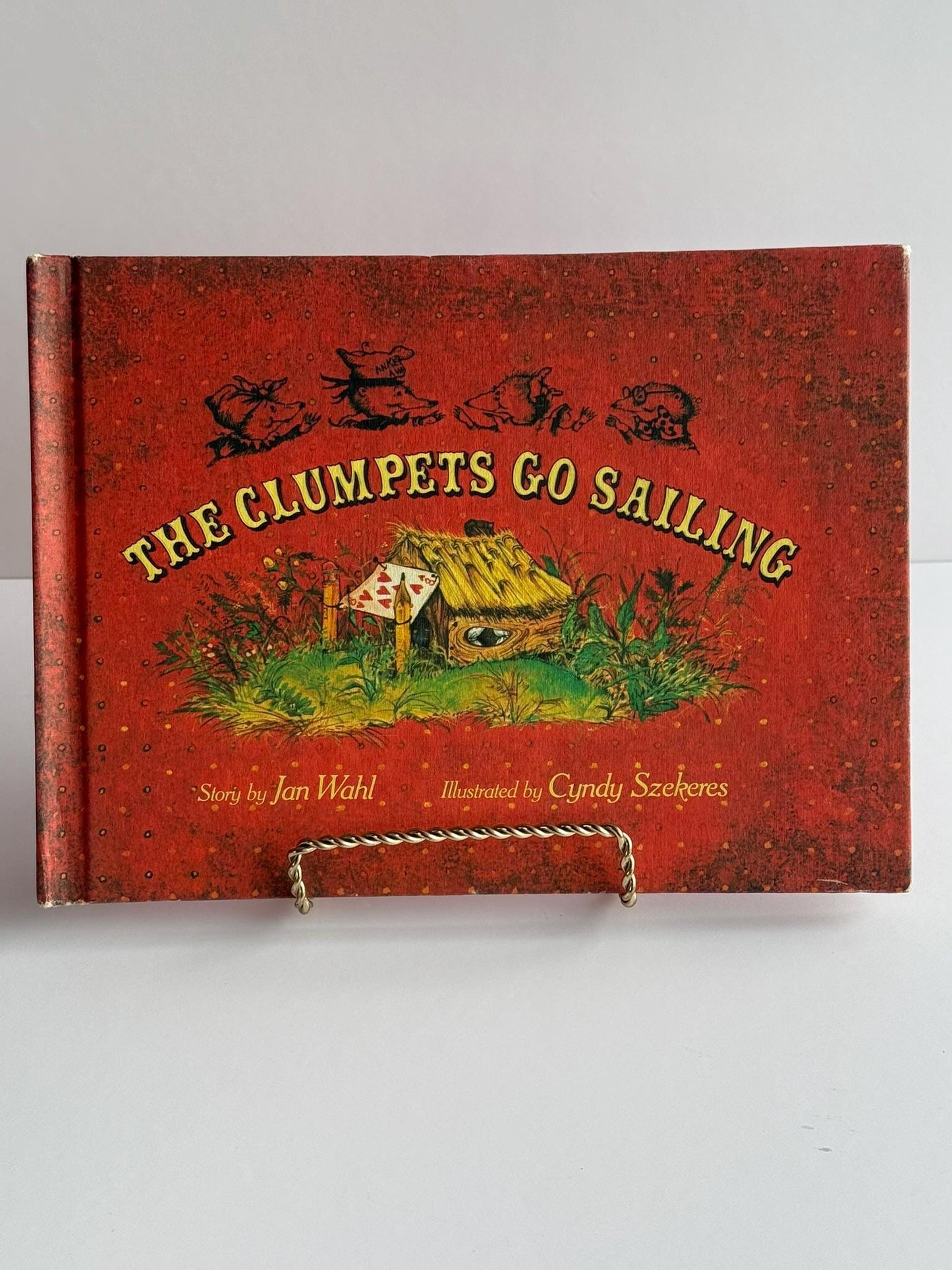 Vintage Book The Clumpets Go Sailing 1975