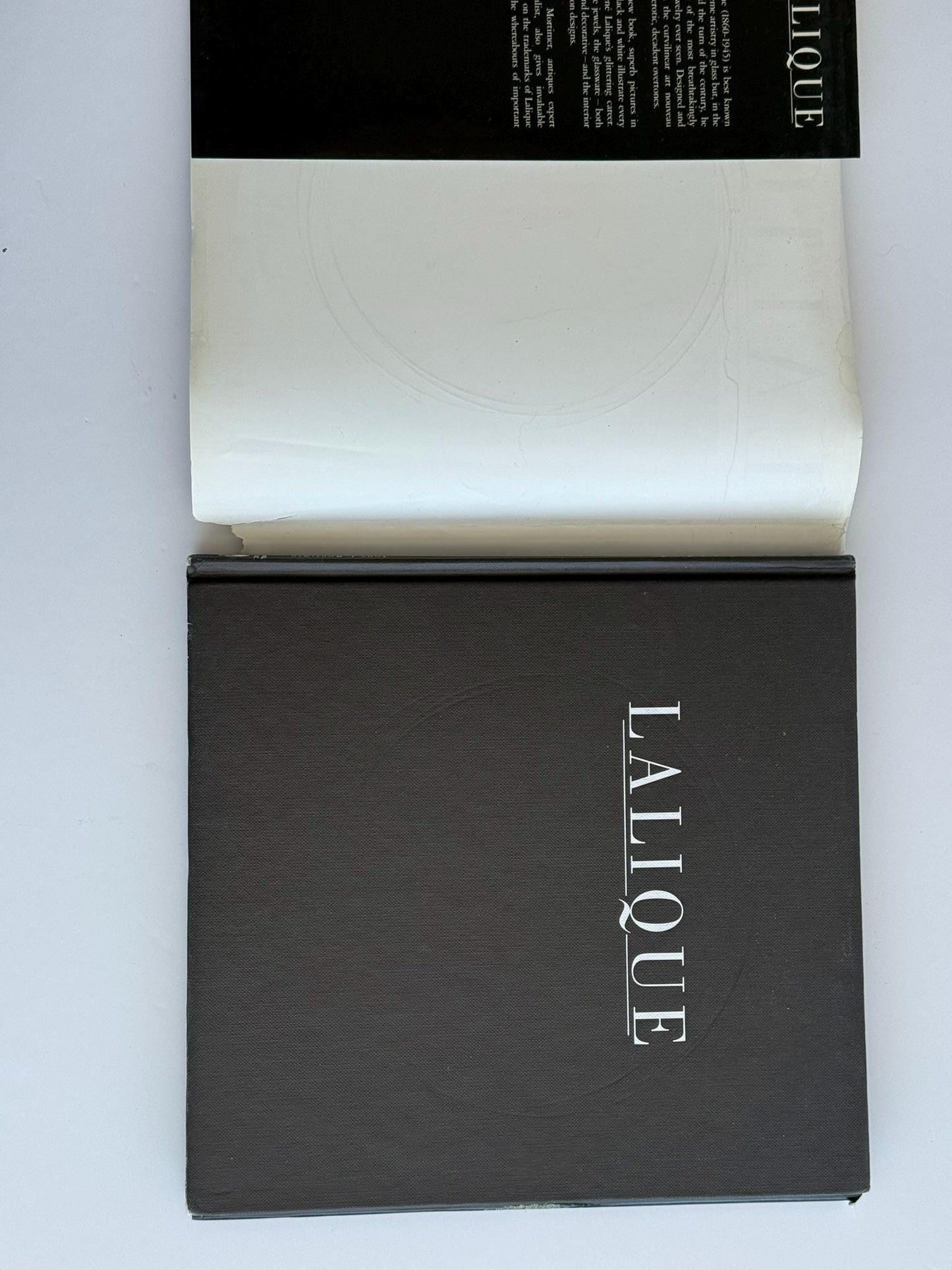 Lalique Book Coffee Table Book 1989
