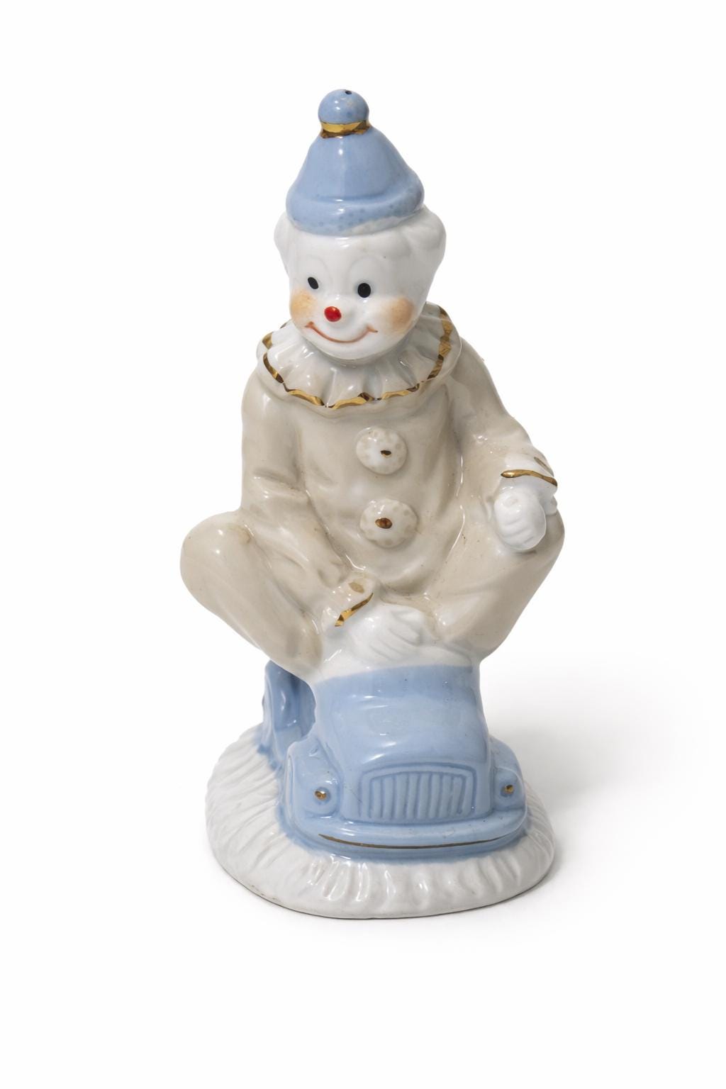 Vintage Porcelain Clown Figurine