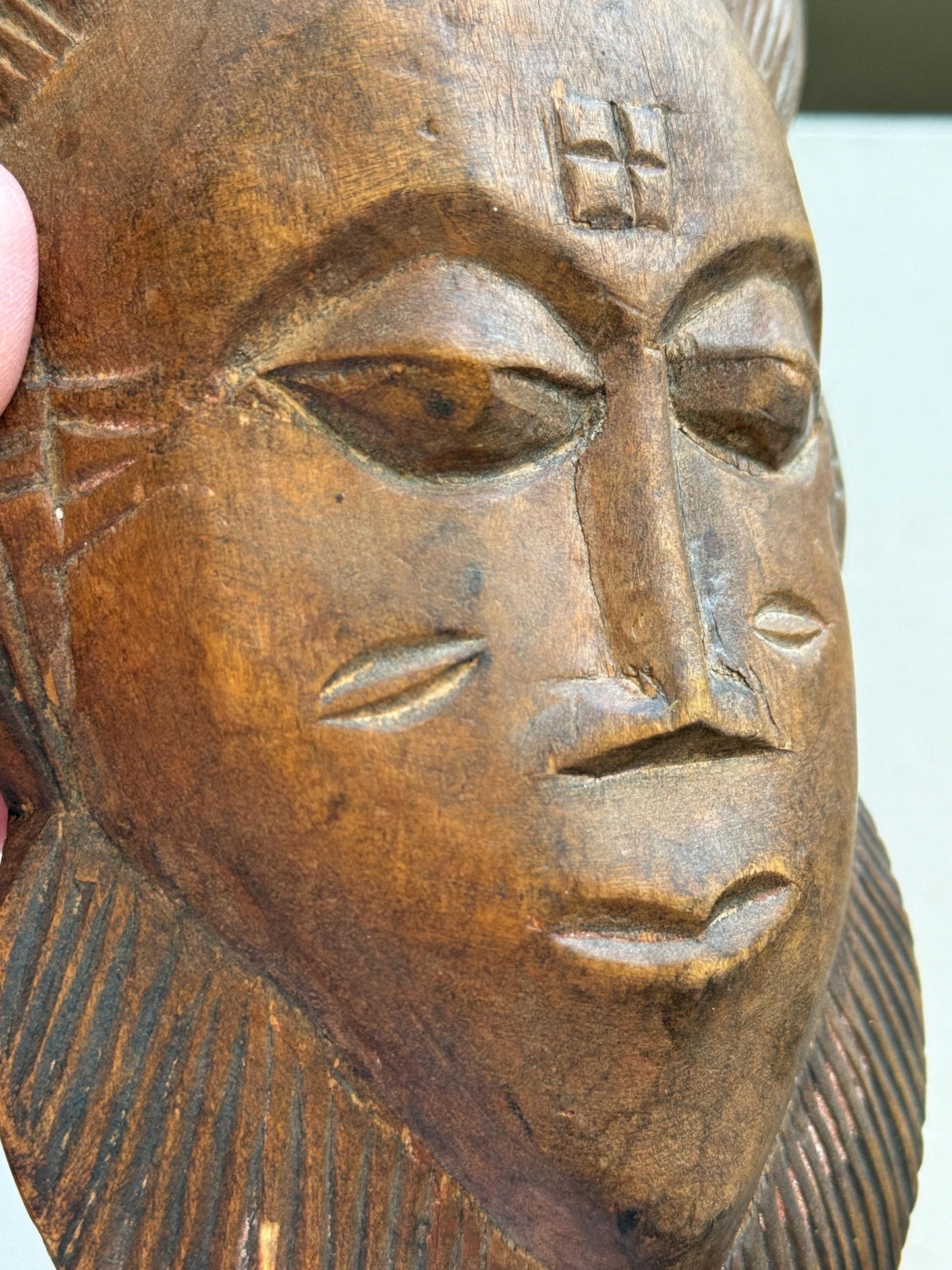Hand Carved African Wooden Mask