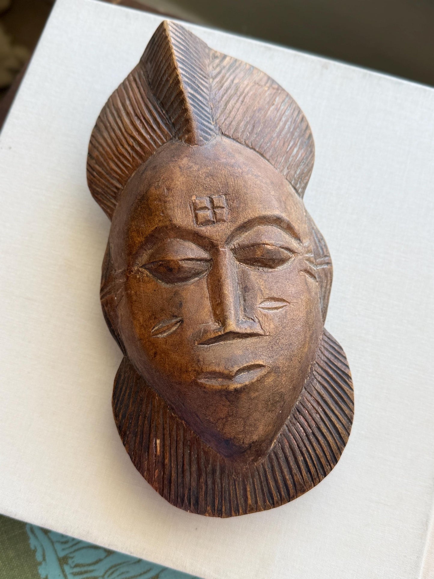Hand Carved African Wooden Mask
