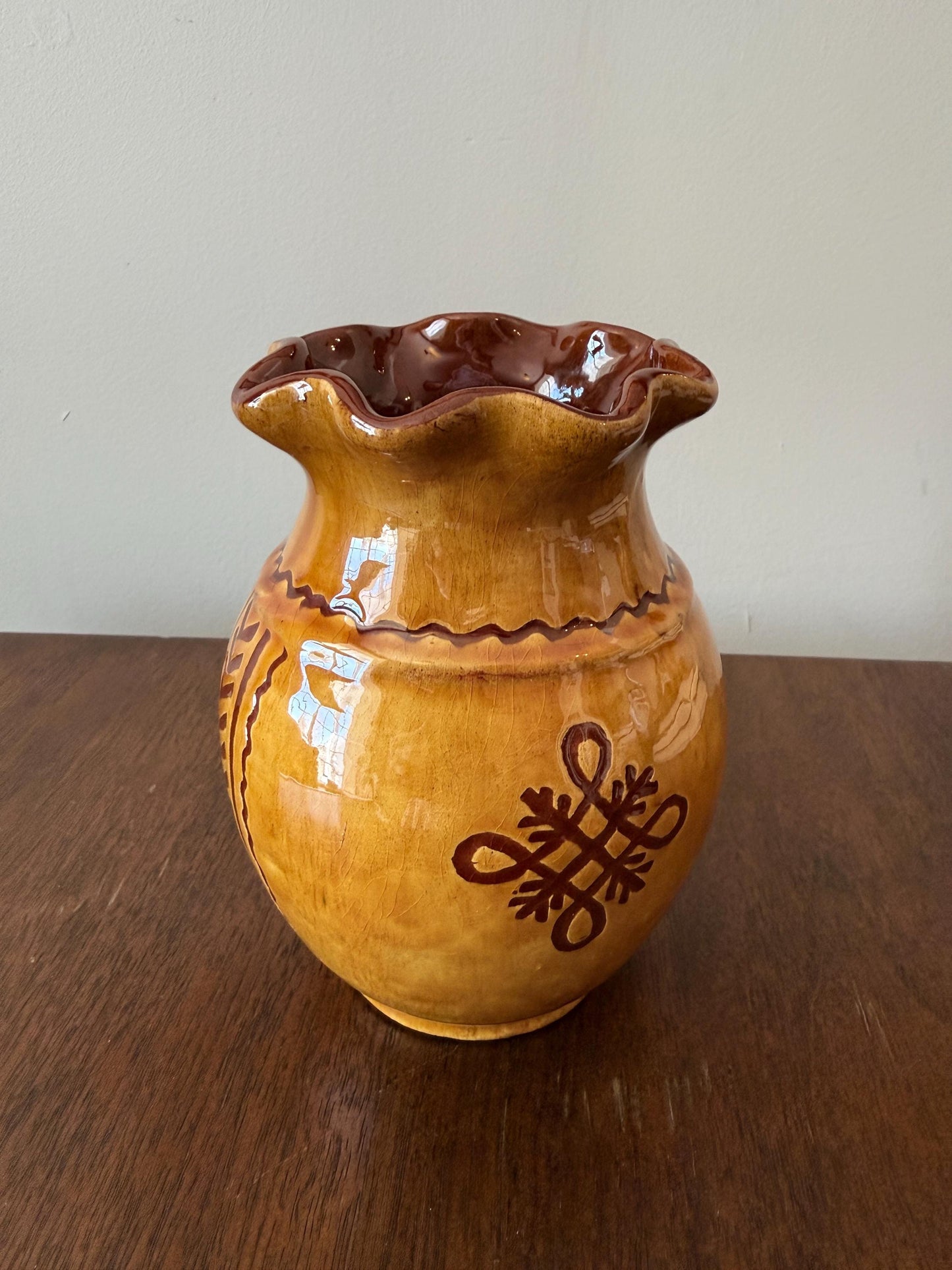 Vintage Canadian Studio Pottery Vase
