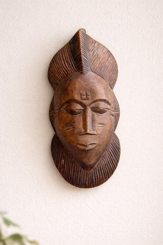 Hand Carved African Wooden Mask