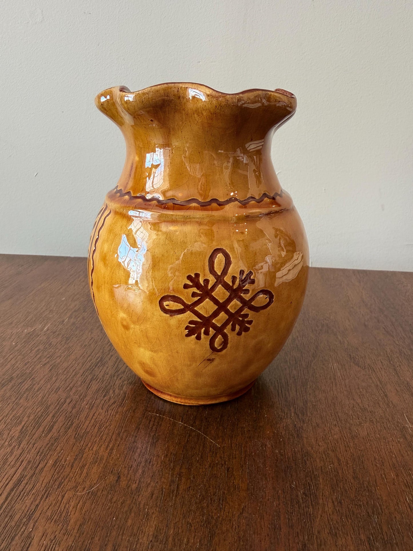 Vintage Canadian Studio Pottery Vase
